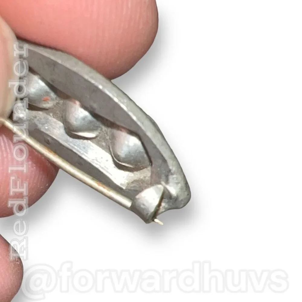 Bundle Sale 3 for $15 | Antique Silver Tone Brooch with Rhinestones